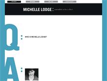 Tablet Screenshot of michellelodge.com